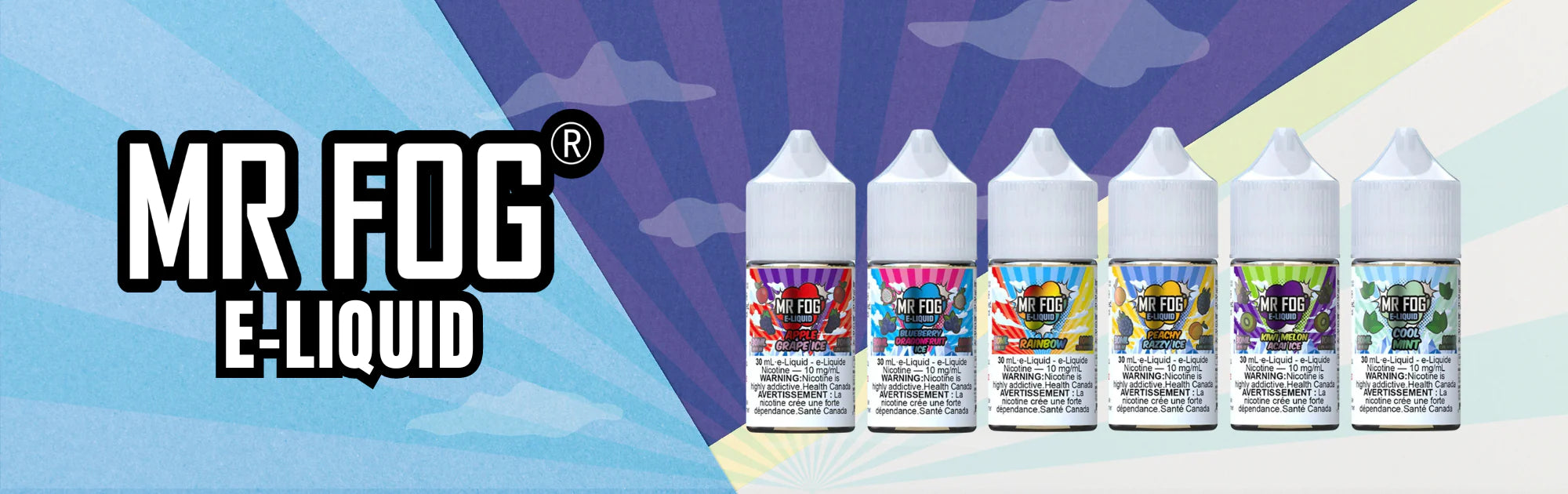 Mr Fog Salt Juice MR. VAPOR Mr Fog Salt Juice MR. VAPOR