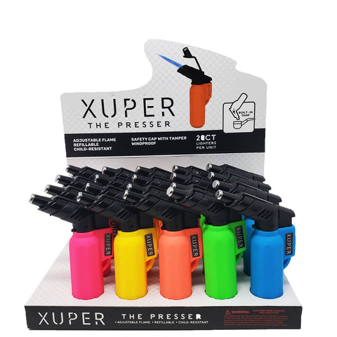 Xuper Neon Torch Lighter - MR. VAPOR