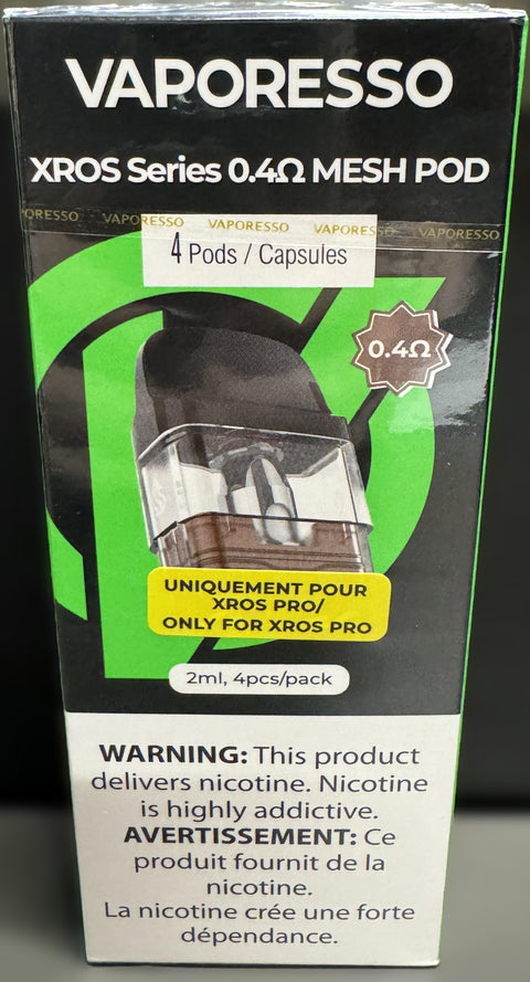 Xros Pro Series 4 Pack Replacement Pods