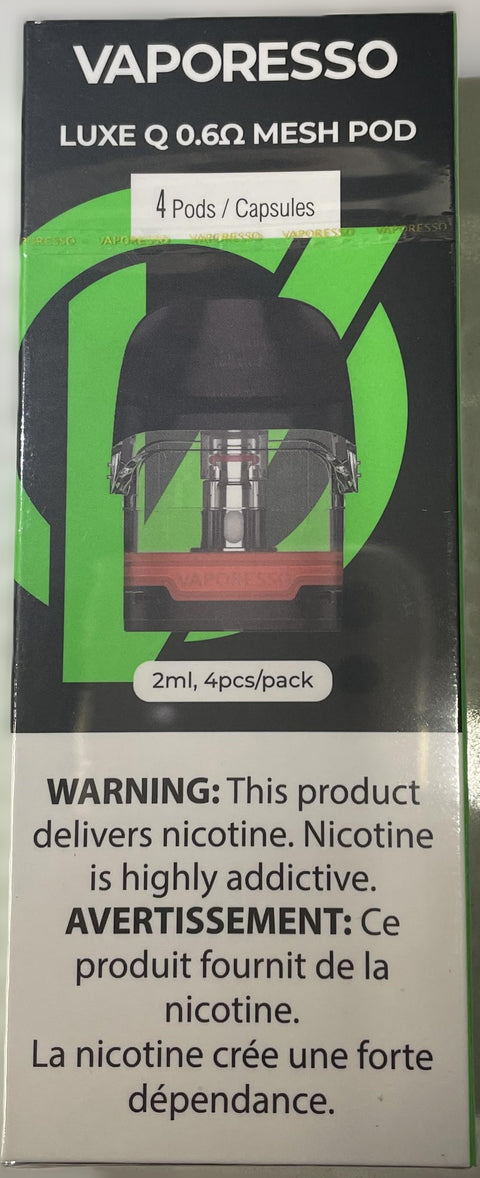 Vaporesso Luxe QS Pods (4 Pack) MR. VAPOR Vaporesso Luxe QS Pods (4 Pack) MR. VAPOR