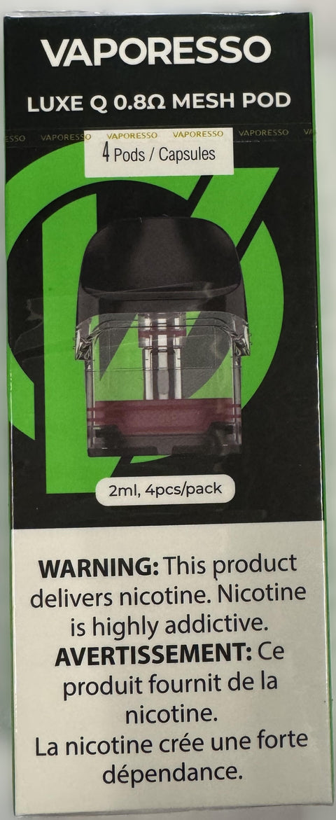 Vaporesso Luxe QS Pods (4 Pack) MR. VAPOR Vaporesso Luxe QS Pods (4 Pack) MR. VAPOR
