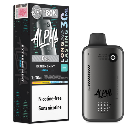Flavour Beast Alpha 80K 0mg Disposable