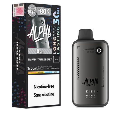Flavour Beast Alpha 80K 0mg Disposable