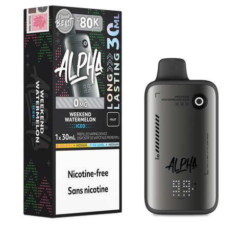 Flavour Beast Alpha 80K 0mg Disposable