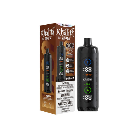 Khalifa Bar (5mg) 60K Disposable MR. VAPOR Khalifa Bar (5mg) 60K Disposable MR. VAPOR