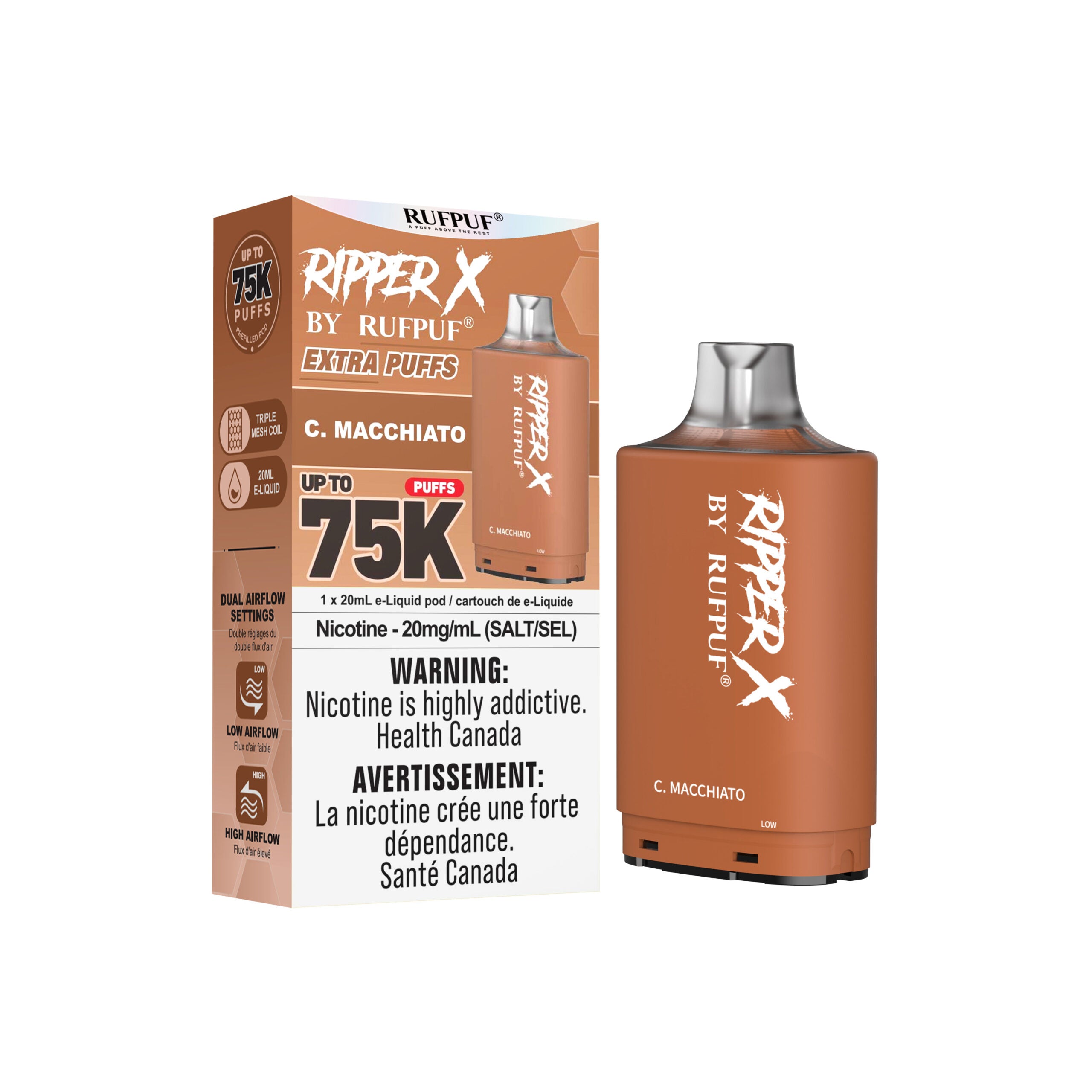 THEDRIPPER BOX DAMNGOOD!! × NATURE TONES Ripper X 75K – MR. VAPOR