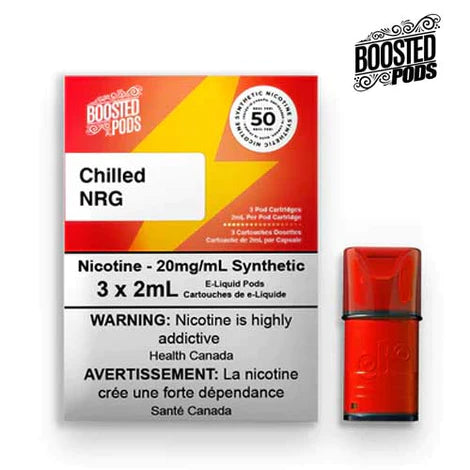 Boosted Stlth Pods (synthetic nicotine)