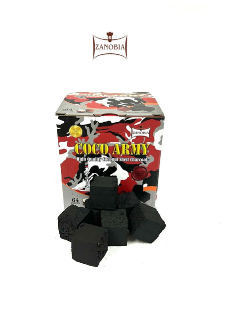 Coco Army Coconut Charcoal 64 piece