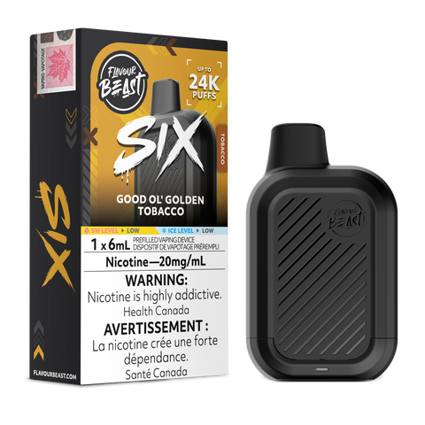 Flavour Beast Six 24k Disposable
