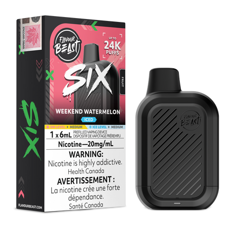 Flavour Beast Six 24k Disposable