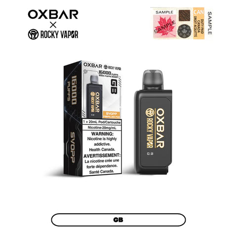 SVOPP Oxbar 16K Prefilled Pods