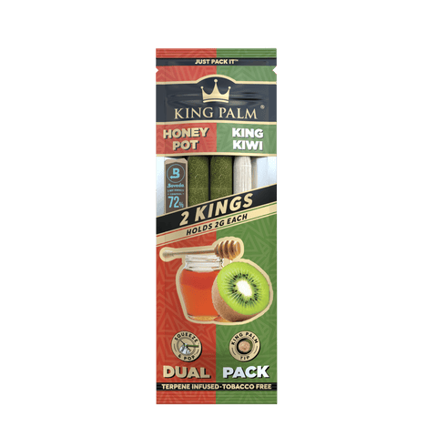 King Palm 2 pack King Sized Dual Flavours