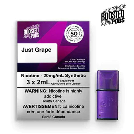 Pods Stlth boostés (nicotine synthétique)