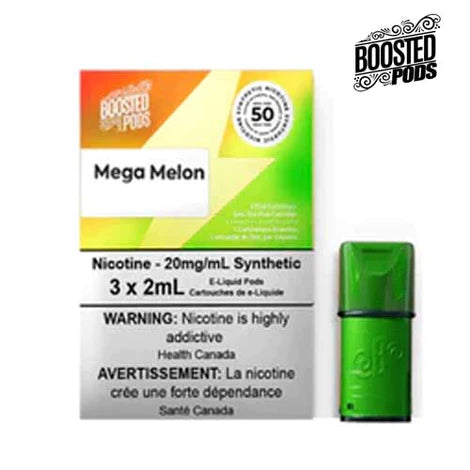 Pods Stlth boostés (nicotine synthétique)