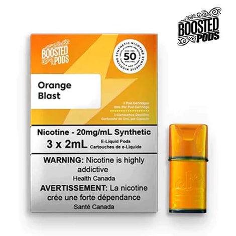 Pods Stlth boostés (nicotine synthétique)