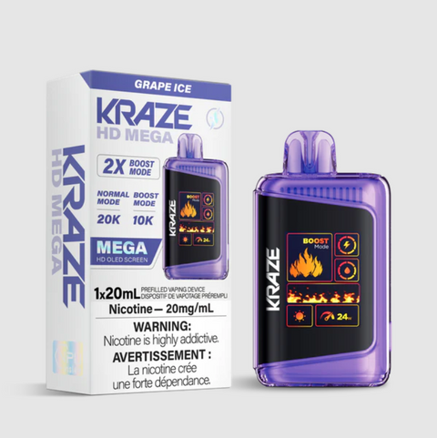 Kraze HD Mega 20K Dispo