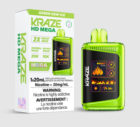 Kraze HD Mega 20K Dispo