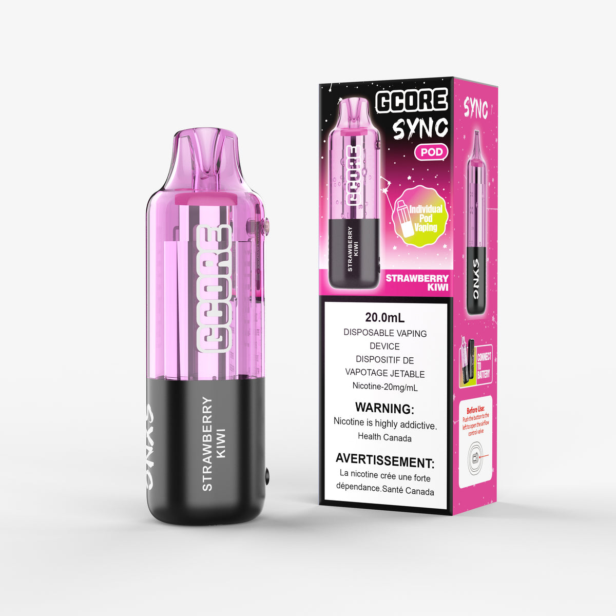 pod vapes canada Gcore Sync 20mL – MR. VAPOR voopoo argus gt 2 review Flavor:Lemon Noggin Lost Mary Fruit Vapes