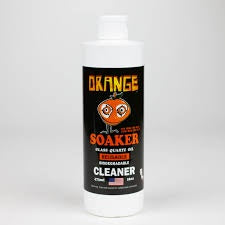 Orange Soaker Bong Cleaner
