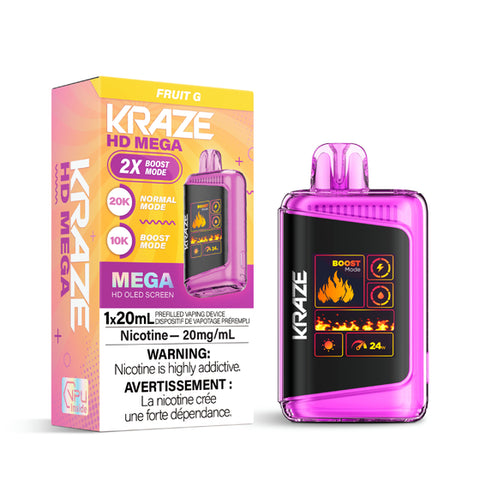 Kraze HD Mega 20K Dispo