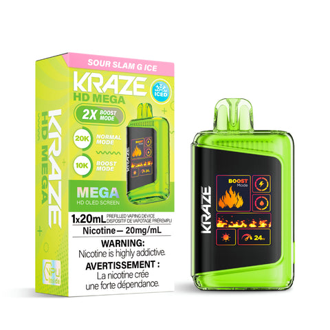 Kraze HD Mega 20K Dispo