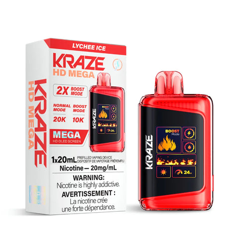 Kraze HD Mega 20K Dispo