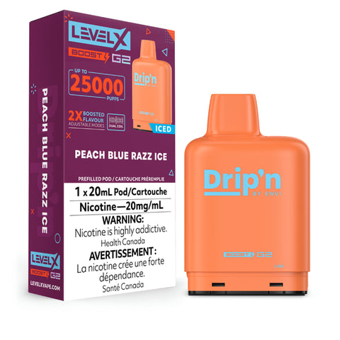 Level X 25K Pod - Drip'n Boost – MR. VAPOR Level X 25K Pod - Drip'n Boost – MR. VAPOR