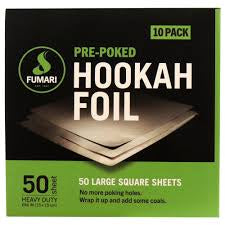 Fumari Pre-Poked Hookah Foil