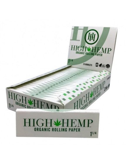 High Hemp Organic Rolling Paper 1 1/4