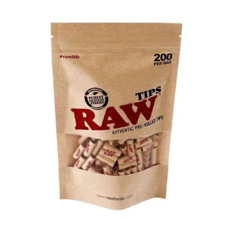Raw Pre-Rolled Tips 200 pack
