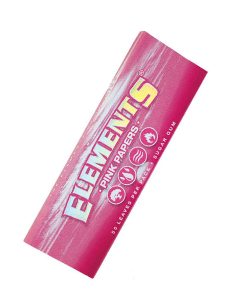 Elements Pink King Size Papers - MR. VAPOR